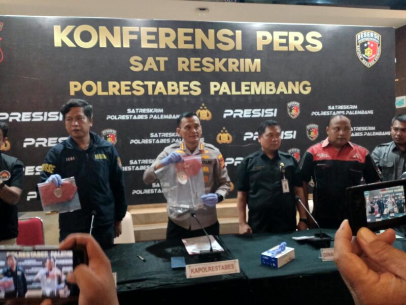 Bawa Senpira Saat Konvoi Bermotor, Pelajar SMK Gajah Mada Palembang Diamankan Polisi