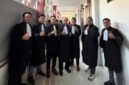 Tim kuasa hukum Junaidi alias Arjun, usai mengikuti persidangan di Pengadilan Negeri (PN) Palembang beberapa waktu lalu.