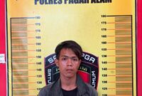 fhoto (istimewa) : pelaku pencurian dengan pemberatan di wilayah hukum polres pagar alam
