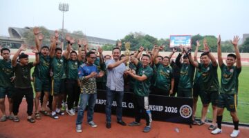 IKAPTK Muba-Banyuasin Rebut Juara 3, Taklukkan Palembang 2-1 di Turnamen Sepak Bola IKAPTK se-Sumatera Selatan