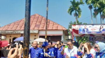 HUT Perak Demokrat dan HUT RI ke-81, DPC Demokrat Empat Lawang Gelar Lomba Rakyat