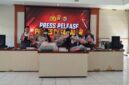 fhoto : ungkap kasus/prees realese tindak pidana pencurian di wilayah hukum polres pagar alam