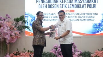 Pengabdian Masyarakat Lemdiklat Polri Ke Pemkot Penguat Keamanan sistem CCTV 