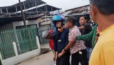 Terekam CCTV Hendak Curi Motor di Parkiran Hotel, IA Nyaris Diamuk Warga
