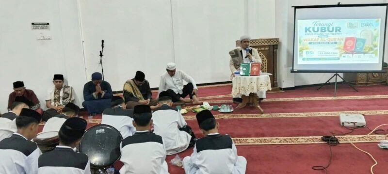 Gandeng DKM Al-Ma'arif, BWA Hadirkan Dai Cahaya Hati Dalam Syiar Dakwah Maulid Nabi