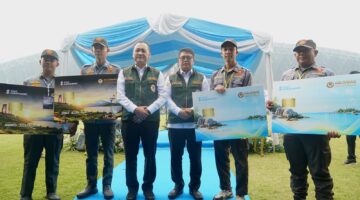 Bank Sumsel Babel Turut Berpartisipasi dalam Apel Akbar Satlinmas di Palembang