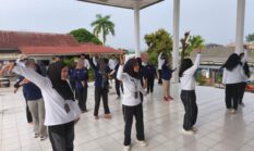 Tingkatkan Kebugaran dan Kebersamaan, Warga Binaan Rutan Baturaja Gelar  Olaharaga 