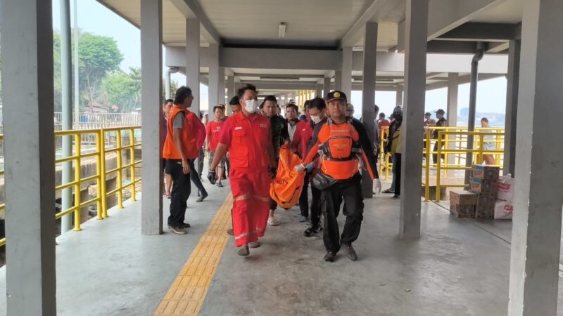 Foto korban kedua saat di Evakuasi 