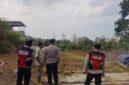 fhoto : patroli polres pagar alam menyasar kebun dan petani cegah karhutlah dan pencurian