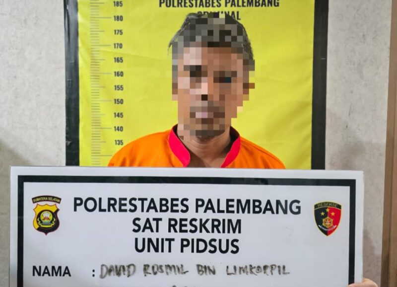 Bakar Lahan untuk Bercocok Tanam, Pria 43 Tahun Diamankan Tim Karhutla Polrestabes Palembang