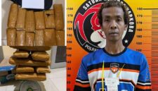 fhoto (istimewa/humas res pa) : tersangka tindak pidana narkotika di wilayah hukum polres pagar alam