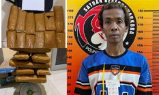 Kurir Ganja 7,2 Kg Asal Palembang Diringkus Polres Pagar Alam,Ngaku Diupah 5 Juta
