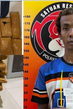 Kurir Ganja 7,2 Kg Asal Palembang Diringkus Polres Pagar Alam,Ngaku Diupah 5 Juta