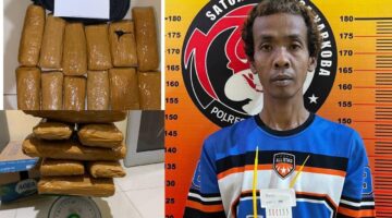 fhoto (istimewa/humas res pa) : tersangka tindak pidana narkotika di wilayah hukum polres pagar alam