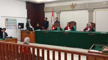 Saat JPU bacakan tuntutan pidana disidang yang digelar di PN Palembang, Selasa (1/9/2026)