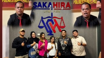 Mantan Pacar Dilaporkan Selebgram Rio Kaol , Meta Datangi Sakahira Law Firm Palembang Mintak Pelindung Hukum 