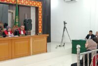 Saat JPU KPK RI bacakan dakwaan Kedua terdakwa disidang PN Tipikor Palembang,Rabu (2/9/2026)