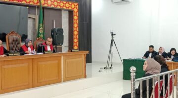 Saat JPU KPK RI bacakan dakwaan Kedua terdakwa disidang PN Tipikor Palembang,Rabu (2/9/2026)