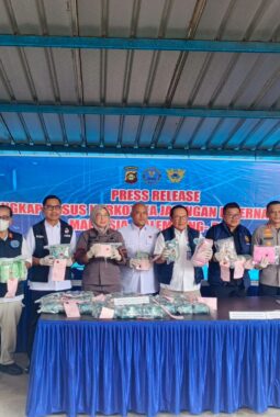 BNNP Sumsel Bongkar Jaringan Narkoba Internasional, 47 Kg Sabu dan 9.439 Butir Ekstasi Disita