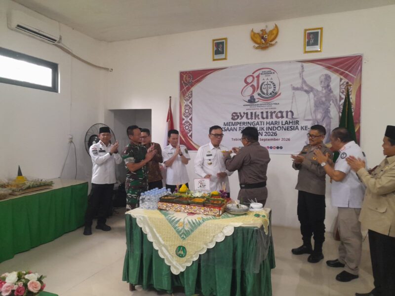 Hari Lahir Kejaksaan ke-81, Bupati Joncik Tekankan Pentingnya Kekompakan Forkopimda Empat Lawang