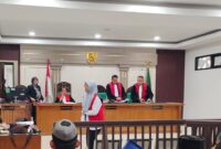 Suasana sidang di PN Palembang, Rabu (2/9/2026)