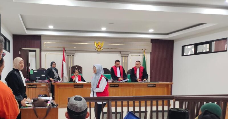 Suasana sidang di PN Palembang, Rabu (2/9/2026)