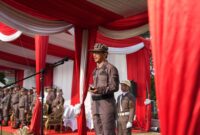 Kepala Kejati Sumsel Nurcahyo, J.M., S.H., M.H., menjadi inspektur upacara peringatan Hari Lahir Kejaksaan Republik Indonesia ke-81 di halaman Kantor Kejati Sumsel, Palembang, Rabu (2/9/2026).
