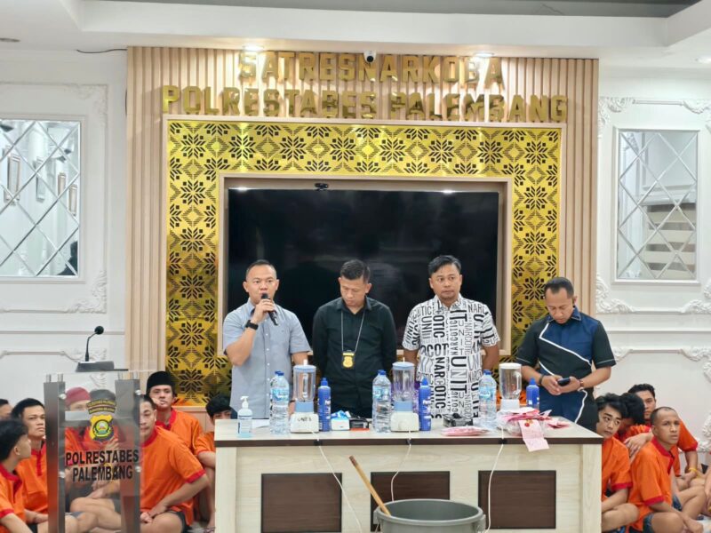 1,55 Kg Sabu, 28 Butir Ekstasi dan 8 Pcs Etomidate Dimusnahkan