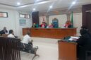 Saat JPU bacakan tuntutan pidana terhadap kedua Terdakwa di sidang PN Tipikor Palembang, Kamis (3/9/2026)
