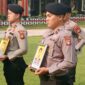 fhoto : upcara pemberhentian tidak dengan hormat dua personel polres pagar alam