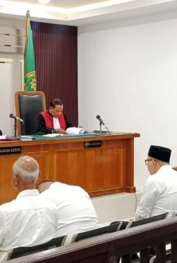 KUR Bank Sumsel Babel Rp4,42 Miliar Masuk Meja Hijau, Tiga Terdakwa Jalani Sidang Perdana