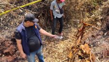 Polisi melakukan olah TKP. Foto: dokumen polisi.