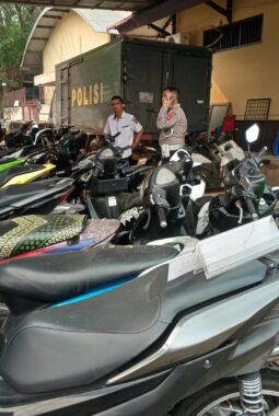 Balap Liar dan Konvoi Dibabat, 102 Motor Ditindak Polrestabes Palembang