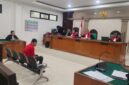 Saat terdakwa dihadirkan disidang PN Palembang, Selasa (8/9/2026)