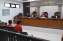Saat majelis hakim bacakan putusan kedua terdakwa dalam sidang yang digelar di PN Palembang, Selasa (8/9/2026