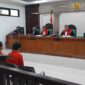 Saat majelis hakim bacakan putusan kedua terdakwa dalam sidang yang digelar di PN Palembang, Selasa (8/9/2026