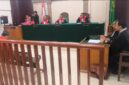 Saat majelis hakim menjatuhkan hukuman terdakwa Andika disidang PN Tipikor Palembang, Selasa (8/9/2026)