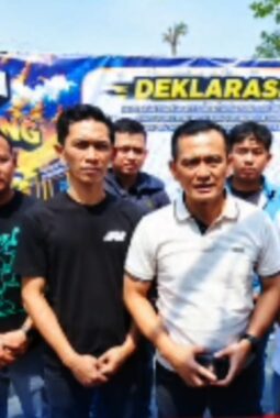 Zero Balap Liar  Ratusan Pemuda Deklarasi Tolak Balap Liar