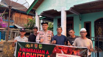 Polsek Muara Pinang Gencarkan Makmano Karhutla, Warga Diingatkan Bahaya Bakar Lahan