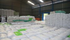 Stok beras di gudang bulog sumsel babel. Foto: ilustrasi