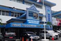 Gedung kantor Dinas Pendidikan Sumsel