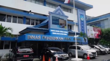 Gedung kantor Dinas Pendidikan Sumsel