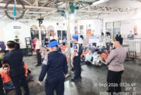 fhoto : prosesi relokasi tahanan lapas kelas iii pagar alam