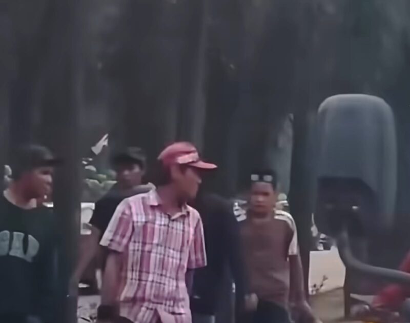 Potongan Gambar Video diduga Para Pelaku Pemalakan 