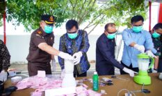 Sabu Hingga Senjata Dimusnahkan, Kejari Muba Tuntaskan 141 Perkara Inkracht.