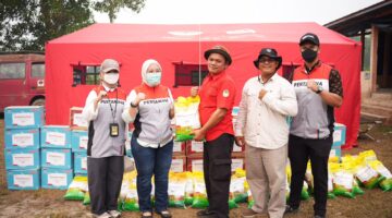 Pertamina Patra Niaga Regional Sumbagsel Beri Dukungan Kesehatan bagi Garda Terdepan Penanganan Karhutla Sumsel