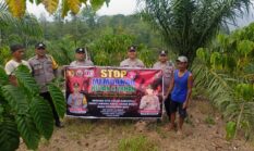 Cegah Karhutla, Polsek Muara Pinang Gencarkan Program Makmano Karhutla
