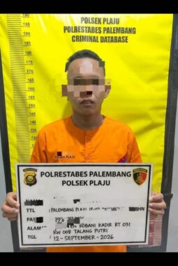 Unit Reskrim Polsek Plaju Tangkap Terduga Pelaku Pembunuhan Nenek 
