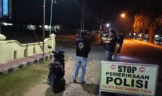 Antisipasi Kriminalitas Malam Hari, Polsek Buay Madang Timur Gelar Razia KRYD di Jalur Lintas