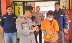 Pelaku Penganiayaan Disertai Pembacokan Ditangkap Buser Polsek SU II, Palembang
